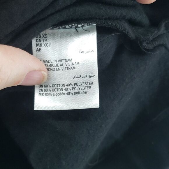 Karen Scott Sport Deep Black Sweater XS (AN) - Picture 3 of 8